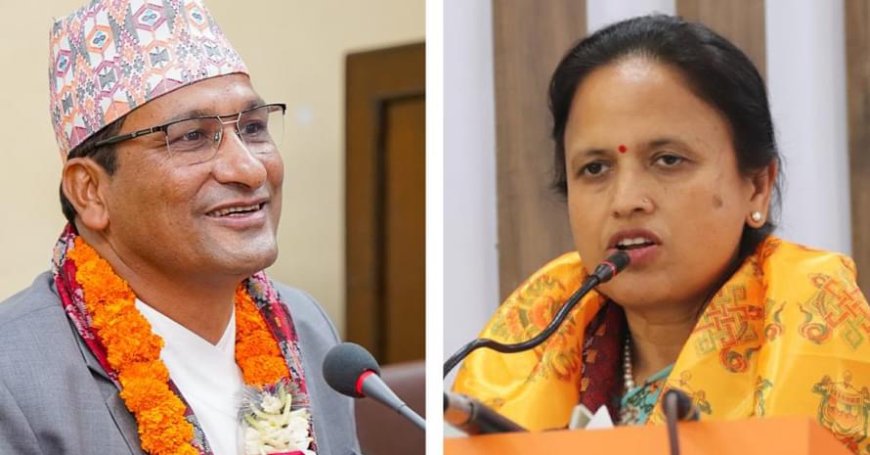 माओवादीबाट शक्ति बस्नेत र रेखा शर्मालाई मन्त्रीमा निरन्तरता दिइने