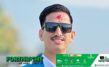 दाङको राजनीति तातियो: पत्रकार भोजराज थापा रास्वपा प्रवेश गर्ने संकेत